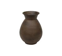 Vase Créateur d'intérieur en acier effet ancien 20cm Marron
