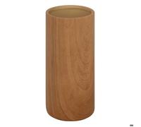 Atmosphera - Vase Cylindre sao céramique Marron h20cm