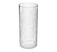 Vase cylindre verre craquelé H30cm - Atmosphera createur d'interieur