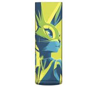 Vase cylindrique en plastique incassable vert en forme de lapin 30 x 10 cm pour décoration de salon