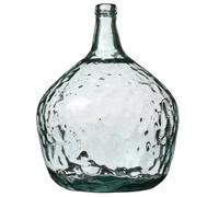 Vase dame Jeanne 16L verre recyclé D29 H42