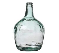 Vase dame Jeanne 4L verre recyclé D19 H31