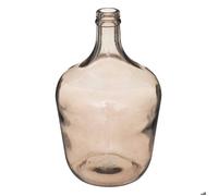 Vase ""Dame Jeanne"" gris H30cm - Atmosphera createur d'interieur