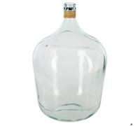 Atmosphera - Vase Dame Jeanne - Verre - Transparent - H56 cm