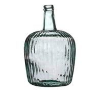 Vase dame jeanne verre recyclé 8l d24