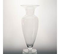Amadeus Vase Daphné en verre transparent 43 x 17 x 17 cm