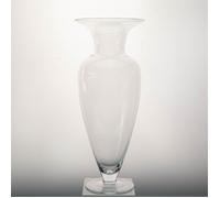 Amadeus Vase Daphné en verre transparent 43 x 17 x 17 cm