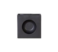 Vase de bougies en cire de soja Costa Nova Riviera Candles Diabolo Noir 18,6x7,6x18,3 cm
