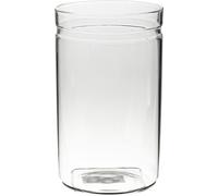 Vase de fleurs cylindre en verre rond Ø10cm H16,5cm Décoration