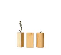 Vase de fleurs n° 06 Wooden Story Beige TU
