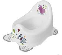Vase de Nuit Blanc à Pieds Antidérapants MILLO BEBE - Décor Hippo - Fille - A partir de 18 mois Blanc G