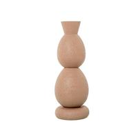 Vase de Sol en métal Finition Mate Rose 100 x 24 x 4 cm