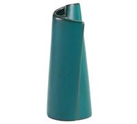 Vase de Table Décoratif Vert en Céramique, Style Chic pour Bureau et Maison | Forme Ronde à Col Étroit, Design Créatif Unique, Usage Intérieur, Décoration de Fleur pour Salon et Chambre