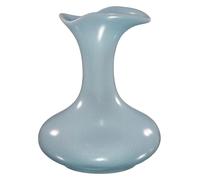 Vase de table rétro en céramique pour arrangement floral - Vases de fleurs artistiques spécialement conçus pour décoration de bureau, salon et chambre à coucher