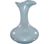 Vase de table rétro en céramique pour arrangement floral - Vases de fleurs artistiques spécialement conçus pour décoration de bureau, salon et chambre à coucher