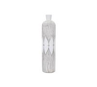 Vase Déco à Motifs "Atene" 60cm Blanc