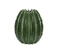 Vase Déco en Céramique "Cactus" 31cm Vert