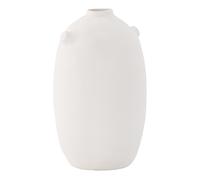 Vase Déco en Céramique "Madi" 28cm Blanc Cassé