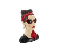 Vase Déco Femme "Hollywood" 27cm Multicolore