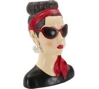 Vase Déco Femme "Hollywood" 27cm Multicolore Multicolore G