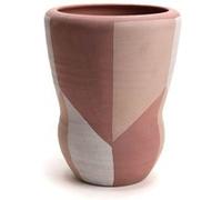 Vase déco Terracotta Line petit modèle - Amadeus - Marron - Céramique G