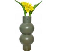 Vase décoratif en argile vert 43 x 19,5 cm