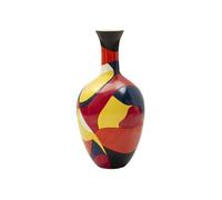 Vase décoratif en résine multicolore Ø 29x59 cm