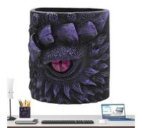 Vase décoratif en résine - Pot de créatif de 3,94 x 3,94 x 4,13 Pouces, jardinière en résine Robuste, Design Moderne et élégant, Construction légère et durabl | Accent décoratif idéal pour Un u