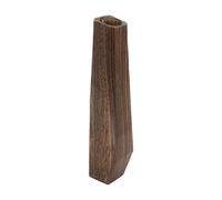 Vase décoratif - Grand vase rustique en bois | Décoration de table pour intérieur ou extérieur, patio, couloir, salle de bain, chambre à coucher, centres de table, étagères, salle à manger, entrée, bi