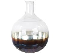 Vase Décoratif Iridescent en Verre 40 cm Fait Main Léger et Robuste Razala