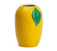 Vase décoratif trompe-l’œil citron Dolce Vita en dolomite