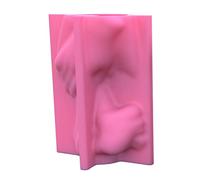 Vase demi-corps humain en silicone pour pot de fleurs, argile, ciment plâtre, maison, jardin, pot de fleurs, moules pour moulage de résine