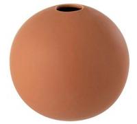 Vase Design Boule Céramique 18cm Rouille