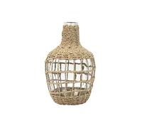 Vase Design "Dame Jeanne Tressée" 25cm Naturel