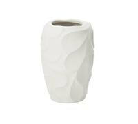 Vase design en argile Mirena 32cm Blanc