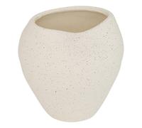 Vase Design en Céramique "Sien" 23cm Blanc
