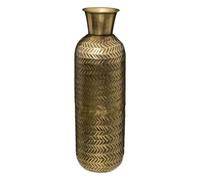 Vase Design en Métal "Midnight Garden" 45cm Or