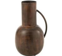 Vase Design en Métal "Sparta" 26cm Bronze G