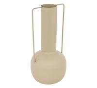 Atmosphera - Vase métal Sylvain - design - Beige lin - H295cm