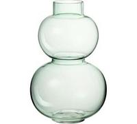 Vase Design en Verre "Boule" 28cm Vert Vert G