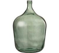 Vase Design en Verre "Carafe" 56cm Vert Vert G