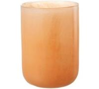 Vase Design en Verre "Corrie" 23cm Corail Orange G