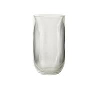 Vase Design en Verre "Ligné" 30cm Transparent