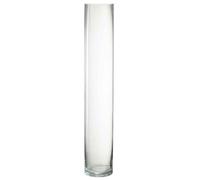 Vase Design en Verre ""Vola"" 60cm Transparent
