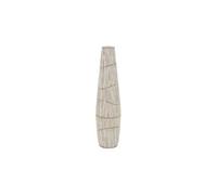 Vase en résine Mauro Ferretti Hanoi Blanc 17x68,5 cm