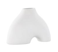 Venture Home - Vase en grès Kento blanc Blanc G