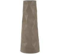 Vase Design Martelé "Norimberga" 50cm Crème Beige