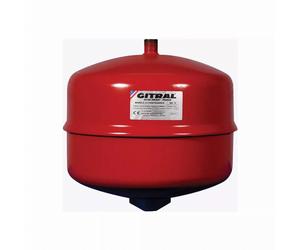 Vase d'expansion à membrane nu suspendu GITRAL MB12 - 12 litres 3.9 Bars - Raccord 3/4 - 130G001200"