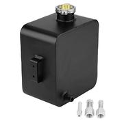 Vase d'expansion de liquide de refroidissement moteur universel 2.5L en aluminium KIMISS, avec bouchon