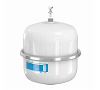 Vase d'expansion ECS - FLAMCO - AIRFIX 12L - Acier - Blanc - 4 b raccord 3/4 sans raccord en T